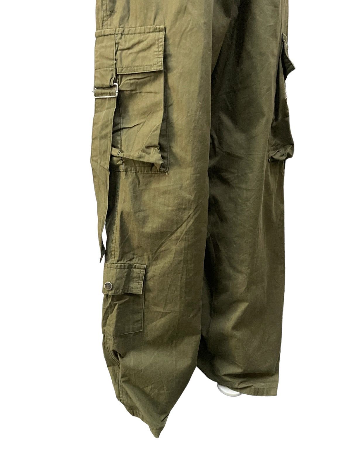 Japanese Brand × Junya Watanabe Atlantis Japan Wide Baggy Loose Parachute Cargo Pants Size US 31 - 9 Thumbnail