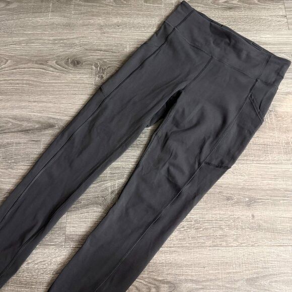 Lululemon Lululemon Invigorate High-Rise Tight Crop 25" Dark Grey Wome Size 30" / US 8 / IT 44 - 4 Thumbnail