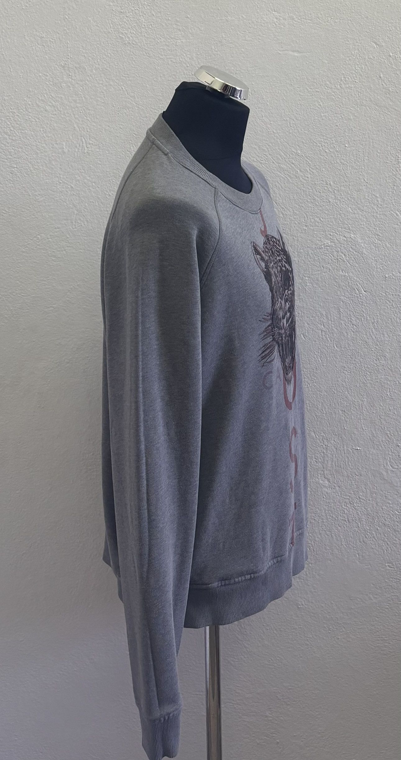 Just Cavalli Just Cavalli Gray sweatshirt Extra Large Size US XL / EU 56 / 4 - 4 Thumbnail