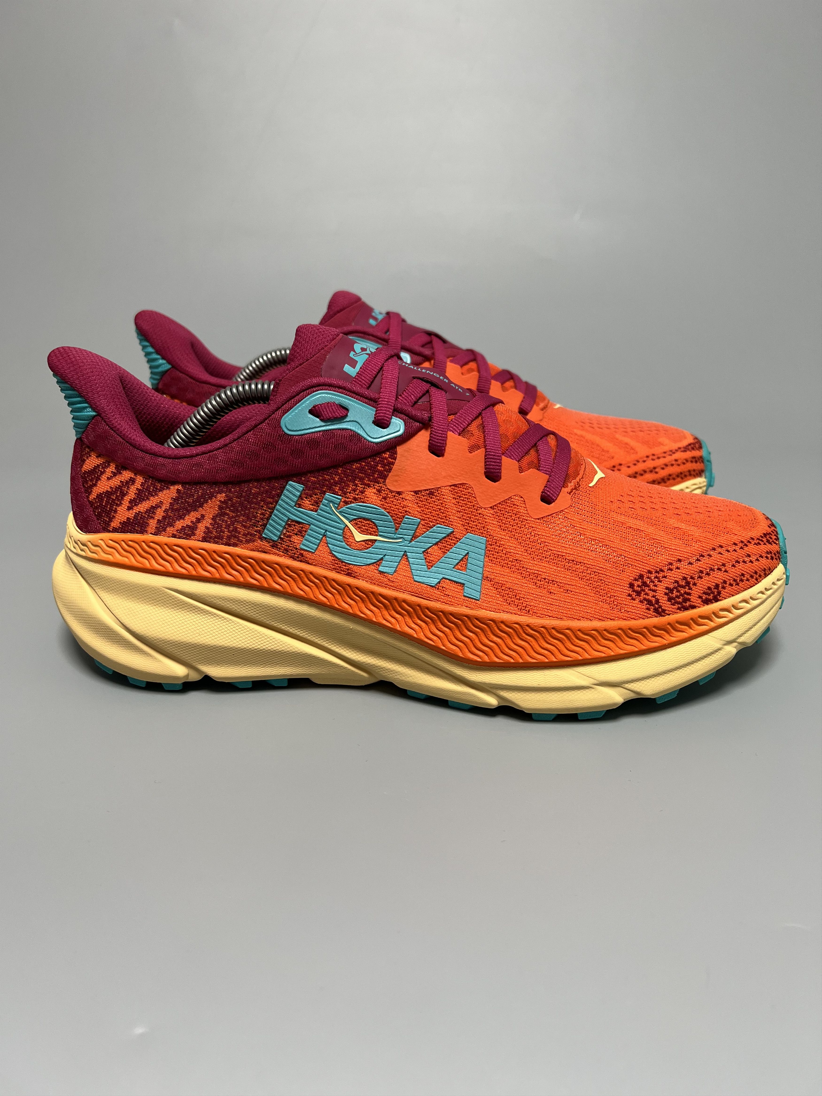 9D Hoka One One Challenger Atr7 Men's Trail Running Shoes