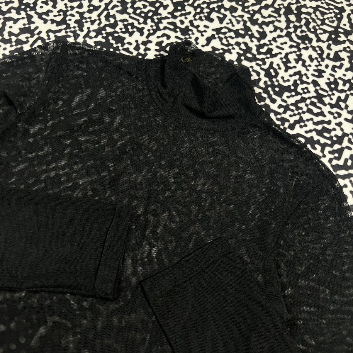 Japanese Brand Vintage Y2K Japanese Mesh Retro Style Longsleeve 90s Style Size S / US 4 / IT 40 - 10 Thumbnail