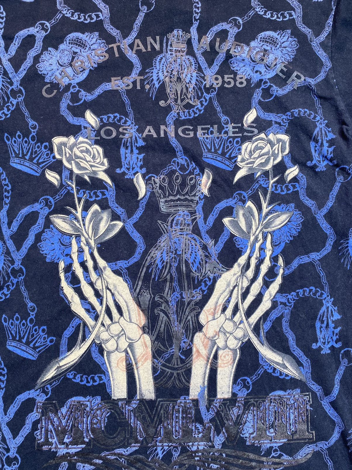 Christian Audigier × Japanese Brand Christian Audigier t-shirt with big logo Size US L / EU 52-54 / 3 - 7 Thumbnail