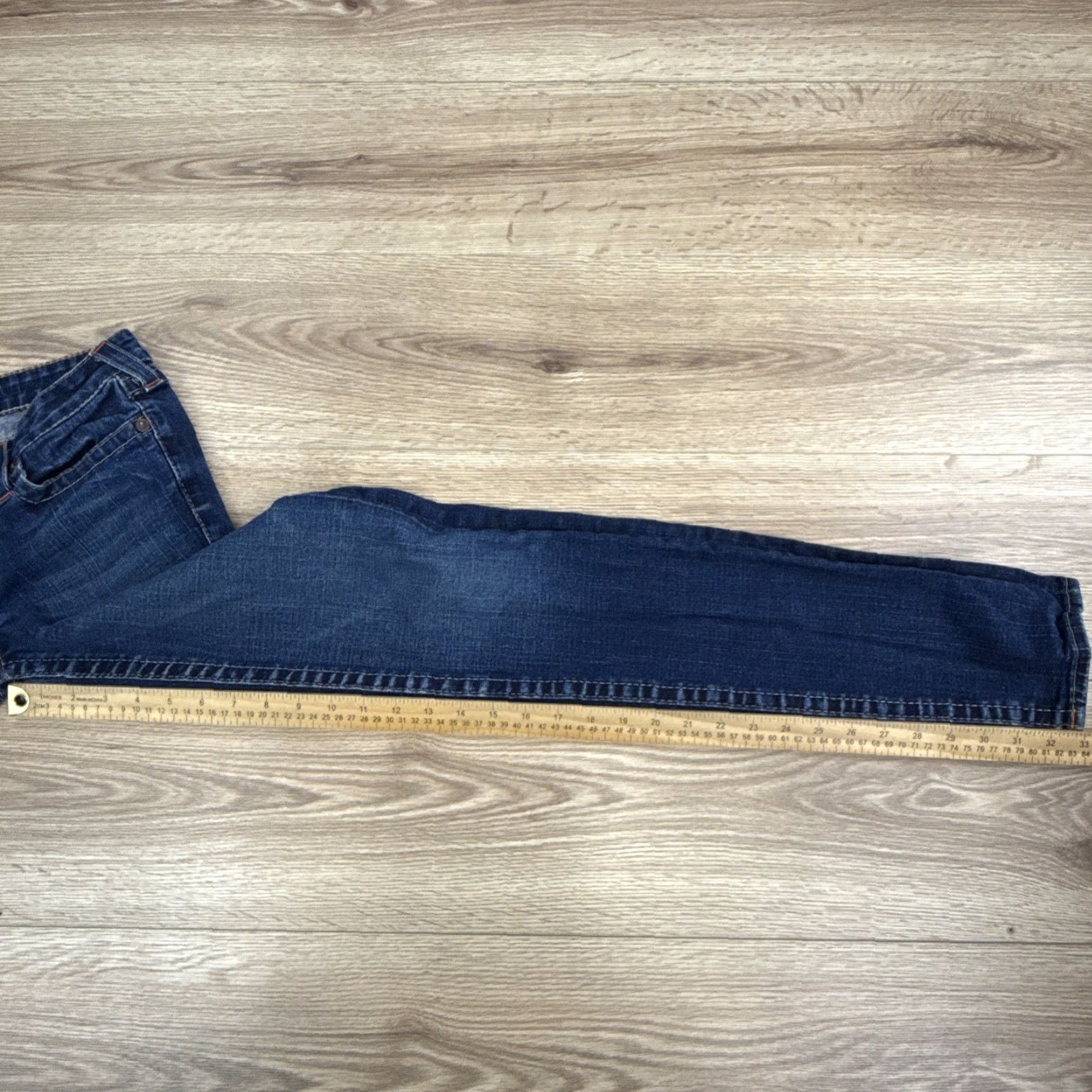 True Religion True Religion Jeans Womens 29 Julie Skinny Low Rise Blue Denim Size 29" - 7 Thumbnail