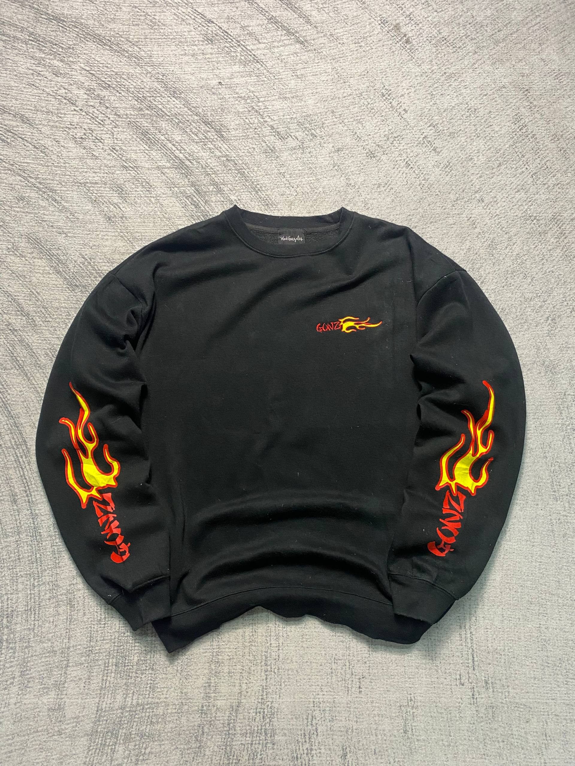 Thrasher Mark Gonzalez Flame Tattoo Sleeves Sweatshirt Size US L / EU 52-54 / 3 - 1 Thumbnail
