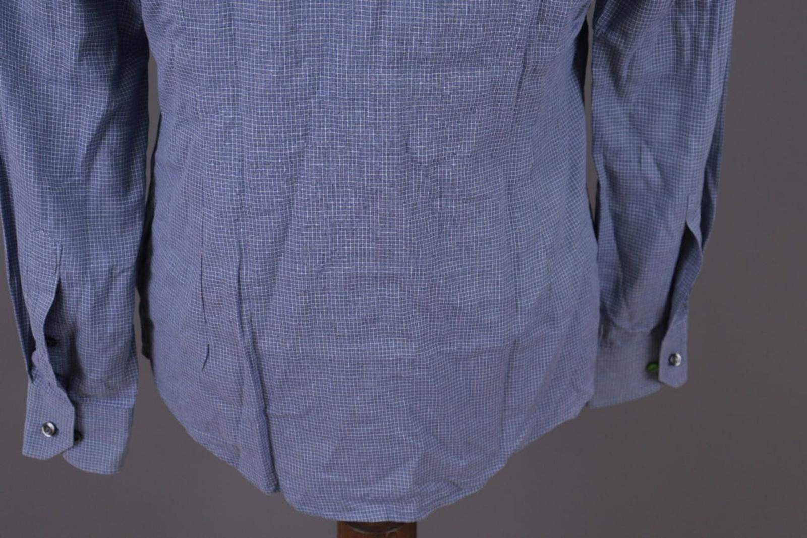 Eton Eton Slim Blue Chelsea Check Shirt Size 40 / 15 3/4 Size US M / EU 48-50 / 2 - 12 Thumbnail