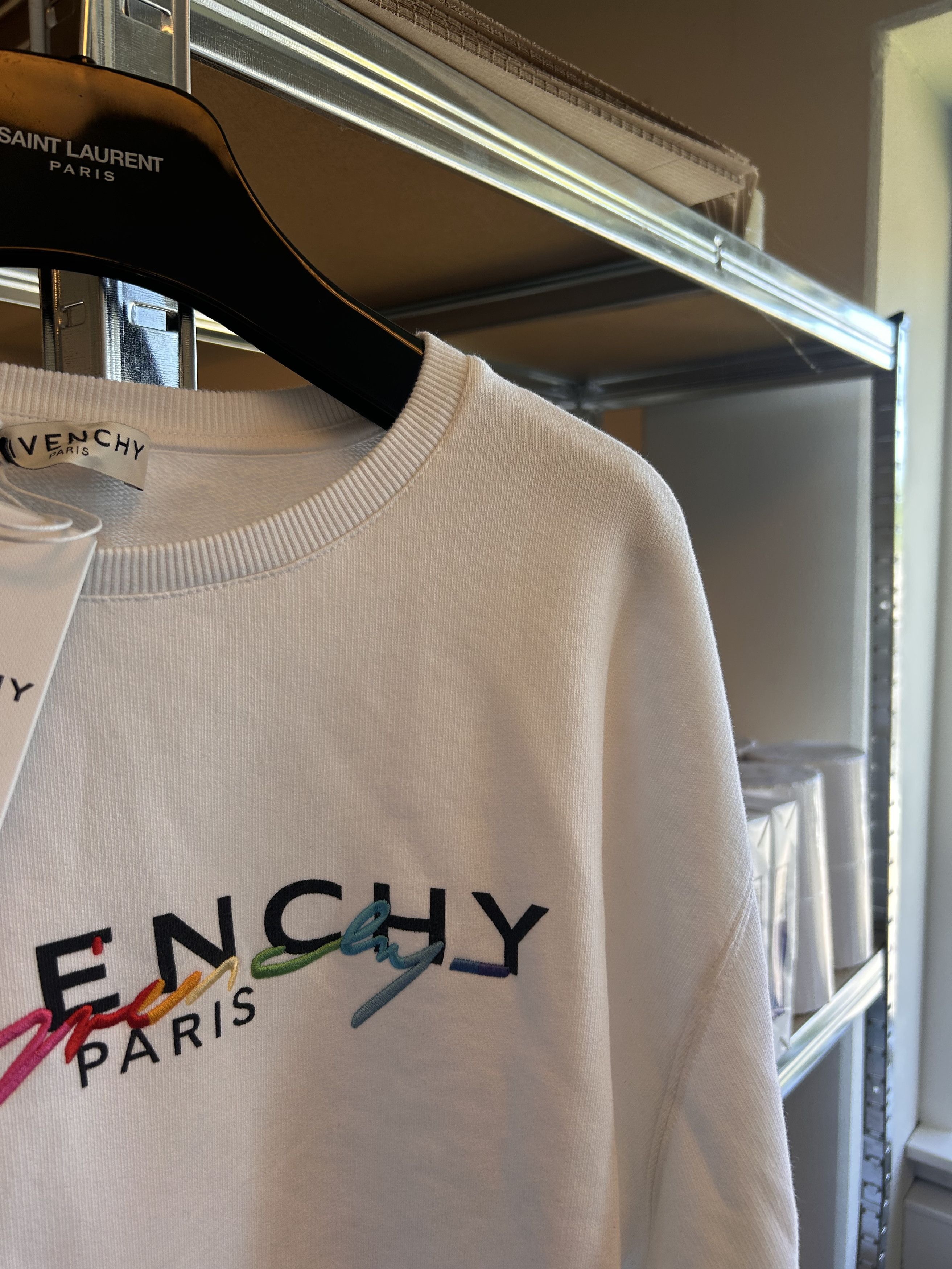 Givenchy Givenchy Rainbow Signature Sweatshirt Size US XXL / EU 58 / 5 - 3 Thumbnail