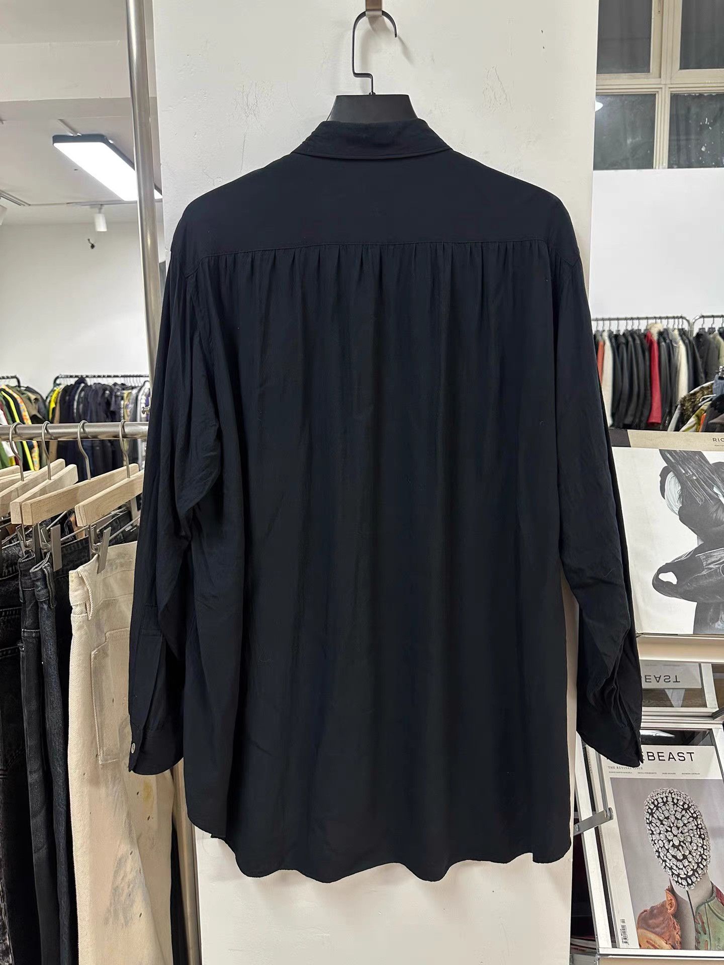 Yohji Yamamoto yohji yamamoto y's for men Embroidered Shirt K20 Size US XXL / EU 58 / 5 - 5 Thumbnail