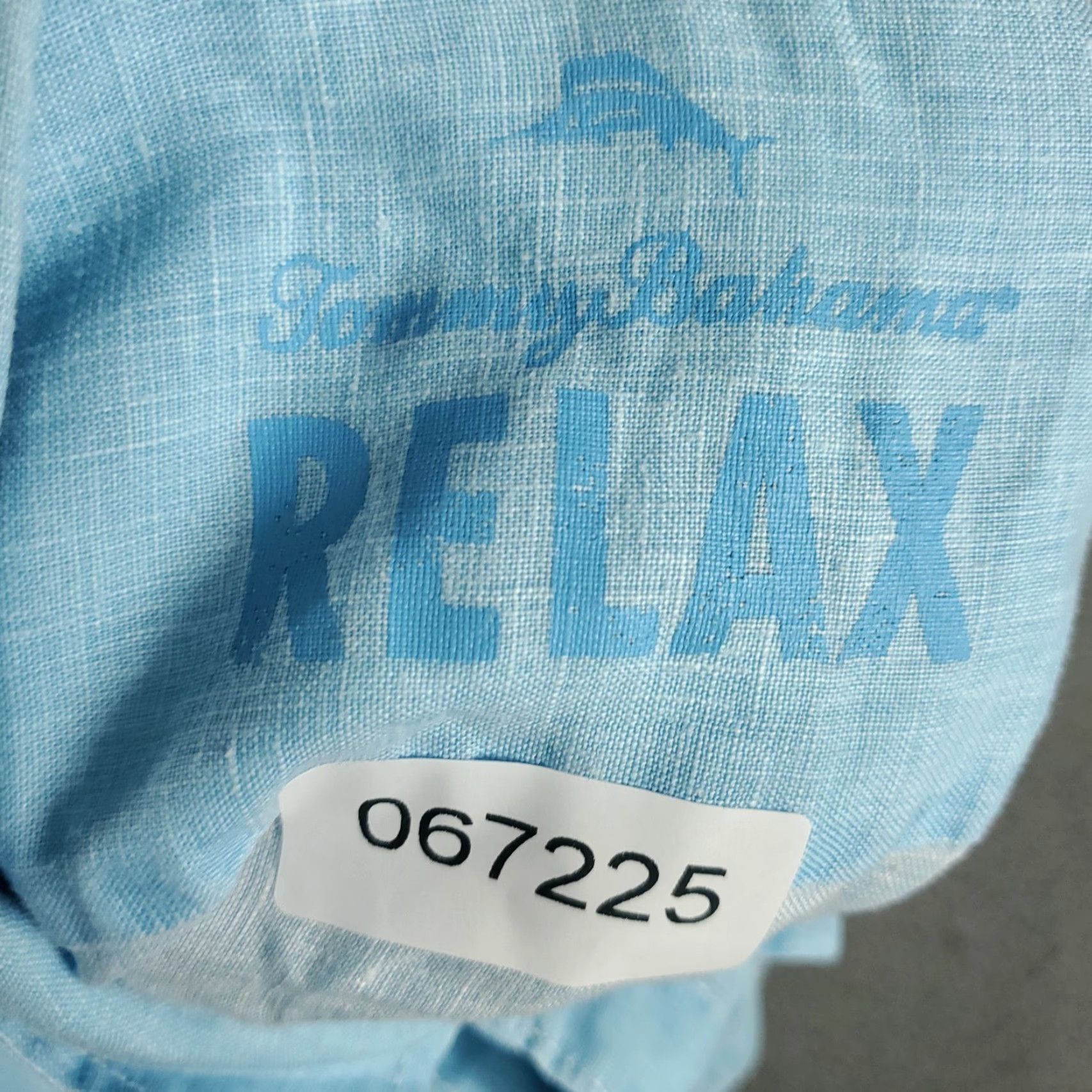 Tommy Bahama Tommy Bahama Shirt Mens 2XB Light Blue Linen Hawaiian Button Up Short Sleeve Blue Plain Solid Hawaiian Pattern Casual Beach Modern 2X Big Mens Shirt Size US XXL / EU 58 / 5 - 8 Thumbnail