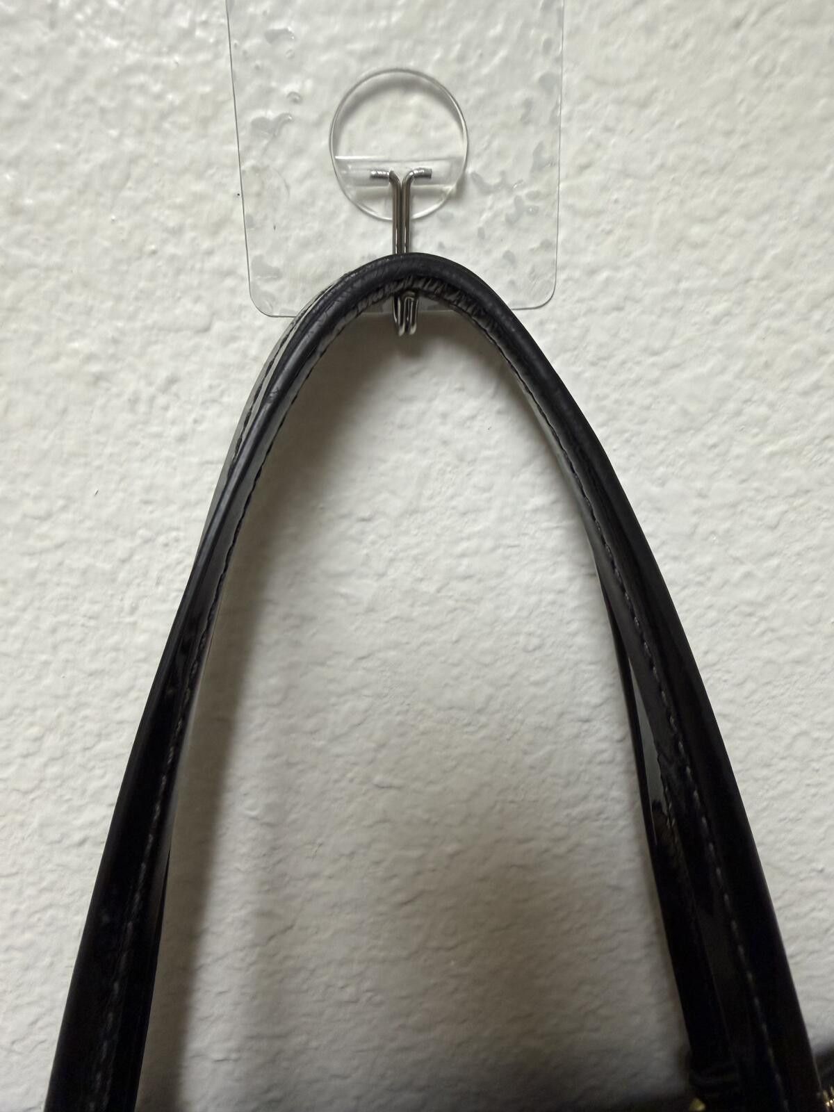 Coach Coach Black Patent Leather Shoulder Bag Size ONE SIZE - 3 Thumbnail