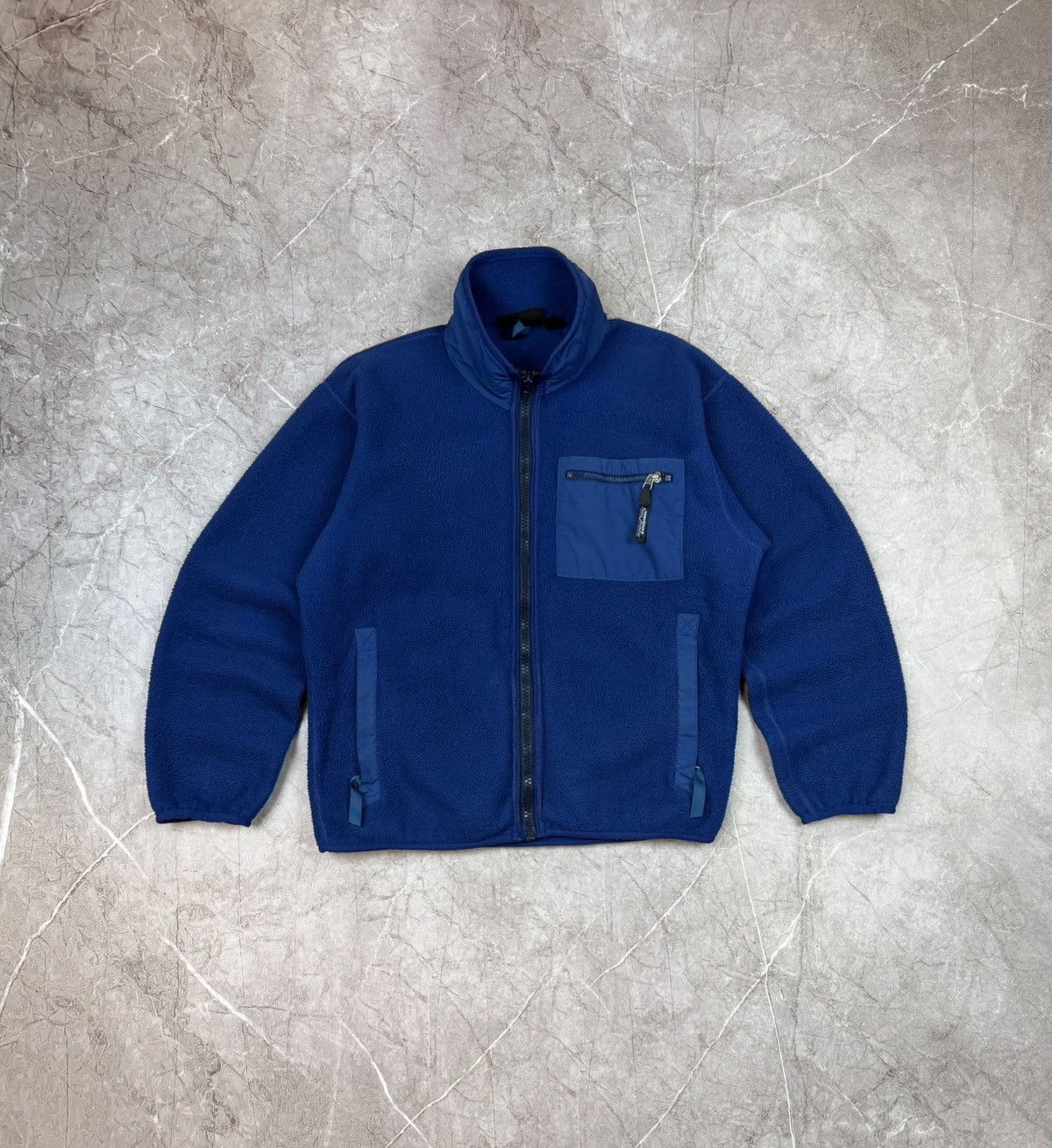 Patagonia Vintage 90s Patagonia Fleece Blue Made in USA Small Size US S / EU 44-46 / 1 - 3 Thumbnail