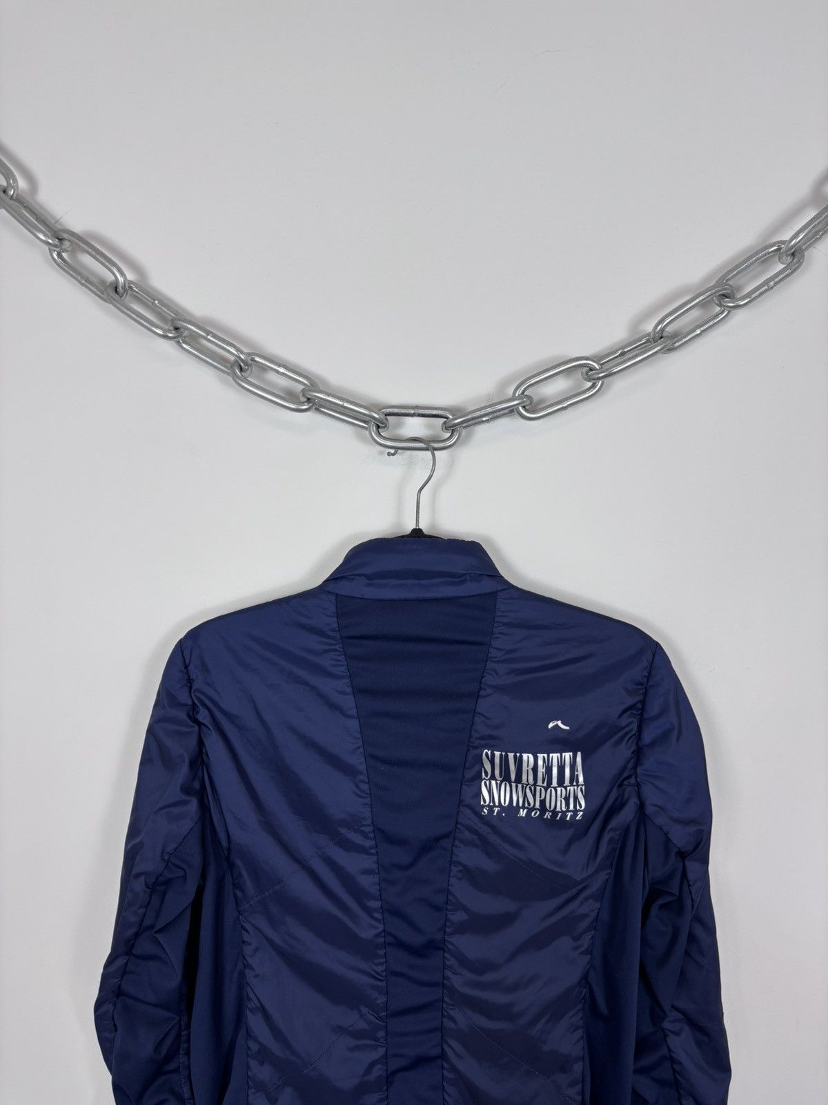 KJUS Kjus Women’s Suvretta Sports St. Moritz Navy Blue Ski Jacket Size L / US 10 / IT 46 - 14 Thumbnail