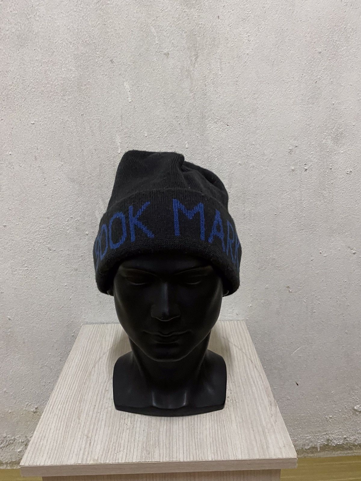 Japanese Brand × Vintage Daily Russet Spellout Book Mark Beanie Hat Size ONE SIZE - 2 Thumbnail