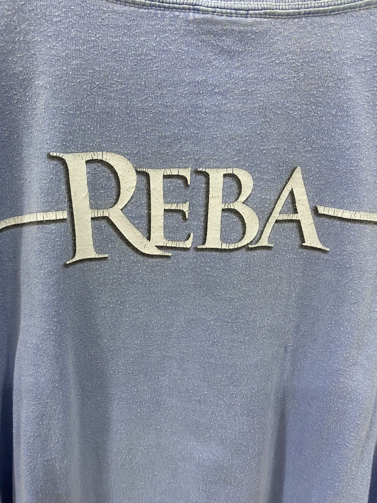 Band Tees VINTAGE 90s REBA country singer / songwriter rare tee shirt Size US L / EU 52-54 / 3 - 5 Thumbnail