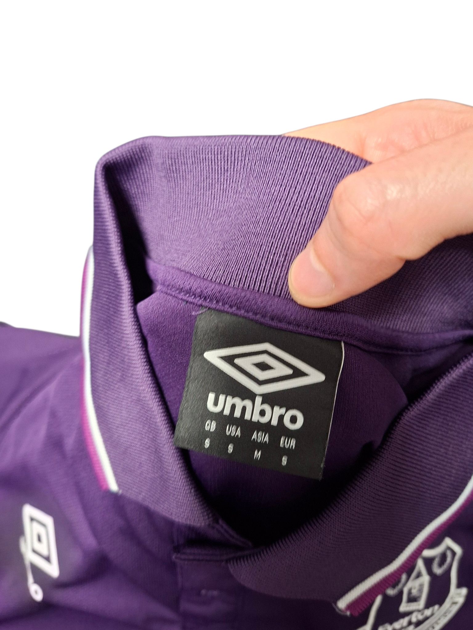 Umbro EVERTON UMBRO VINTAGE SOCCER POLO SHIRT Size US S / EU 44-46 / 1 - 4 Thumbnail