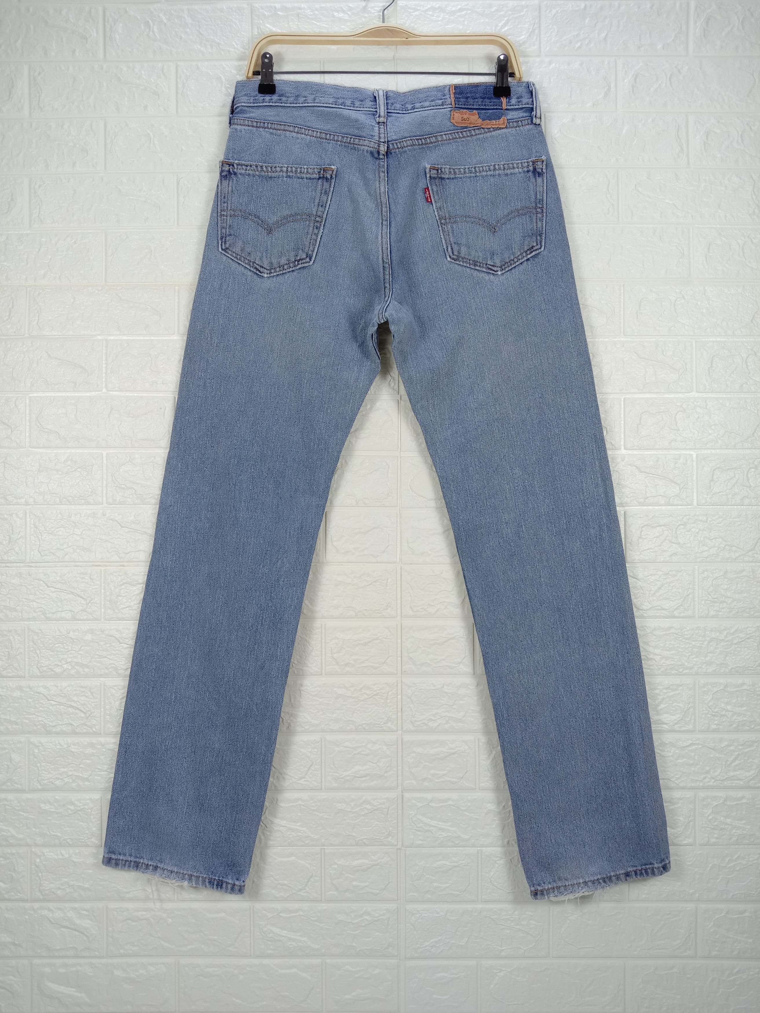 Levi's Vintage Levi's 505 Jeans Blue Wash Regular Fit Denim Size US 31 - 5 Thumbnail