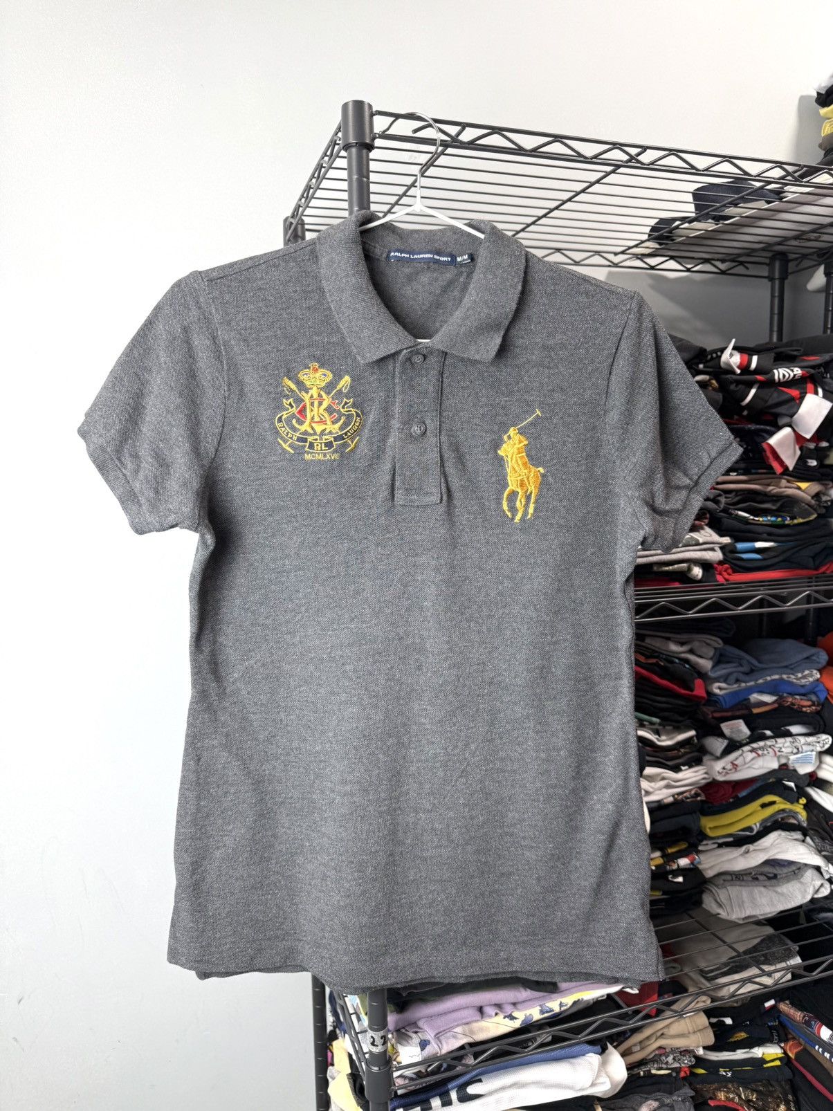 Polo Ralph Lauren Vintage Polo Ralph Lauren Sport T Shirt Embroidered Logo Size M / US 6-8 / IT 42-44 - 1 Thumbnail