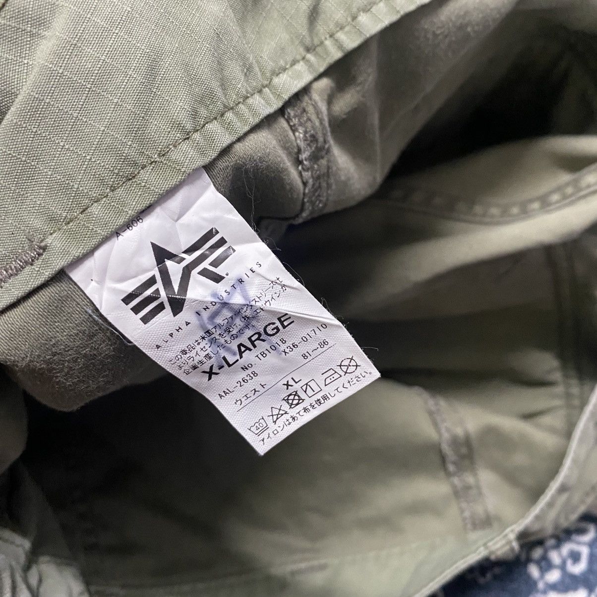 Alpha Industries Vintage Alpha Industries Fatigue Pants Size US 35 - 22 Thumbnail