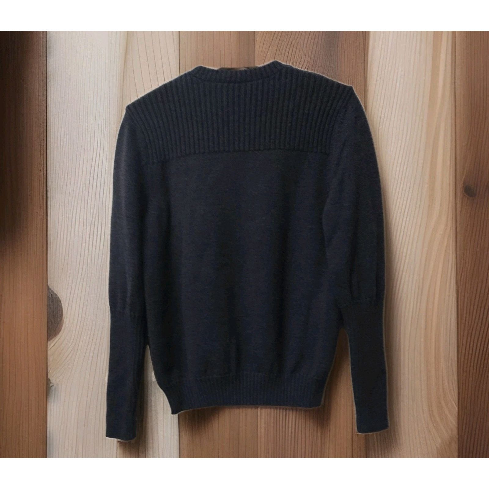 Eleventy ELEVENTY Mens Knit Sweater Crewneck 100% Lana Virgin Wool S Size US S / EU 44-46 / 1 - 2 Thumbnail