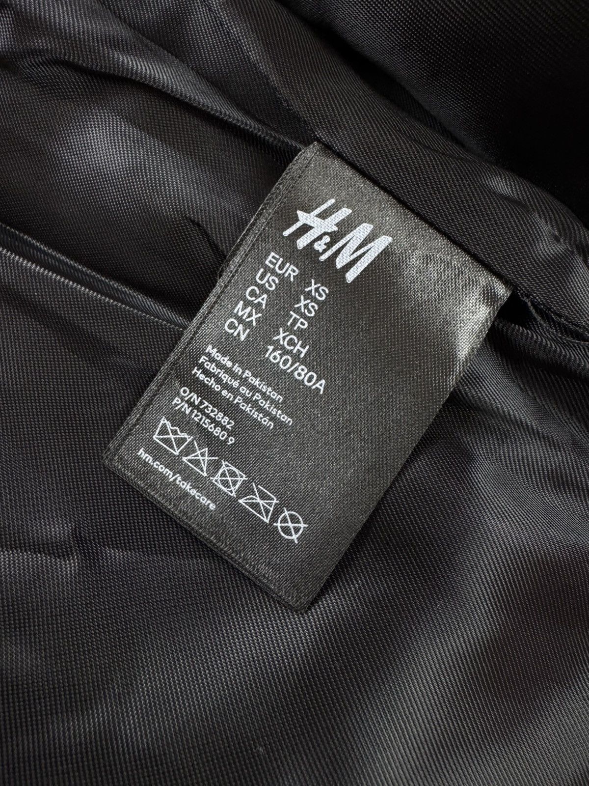 H&M H&M Leather Jacket Biker Cargo Short Flight JKT Mens Preppy Size US XS / EU 42 / 0 - 9 Thumbnail