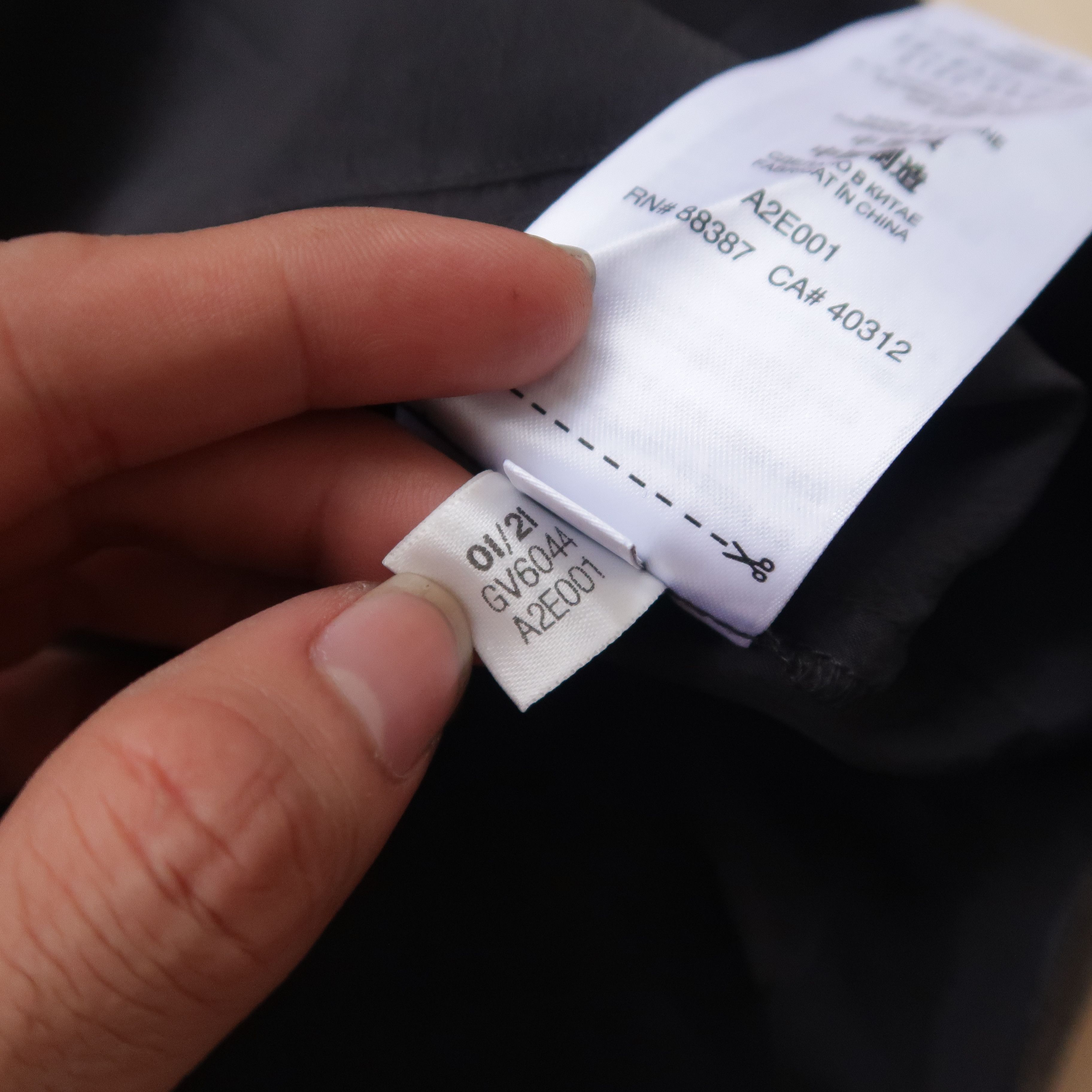 Y-3 2021 Yohji Yamamoto Y-3 CH3 Sanded Cupro Asymmetric Size US M / EU 48-50 / 2 - 12 Thumbnail