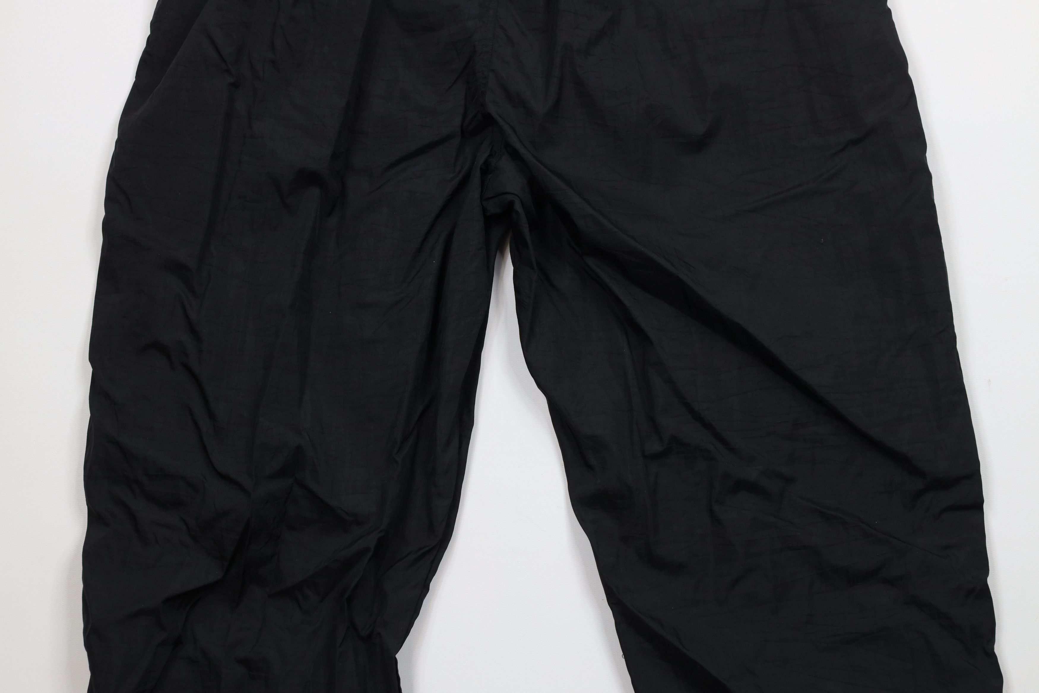 Vintage Vintage 90s Streetwear Nylon Windbreaker Joggers Pants Black Size US 36 / EU 52 - 11 Thumbnail