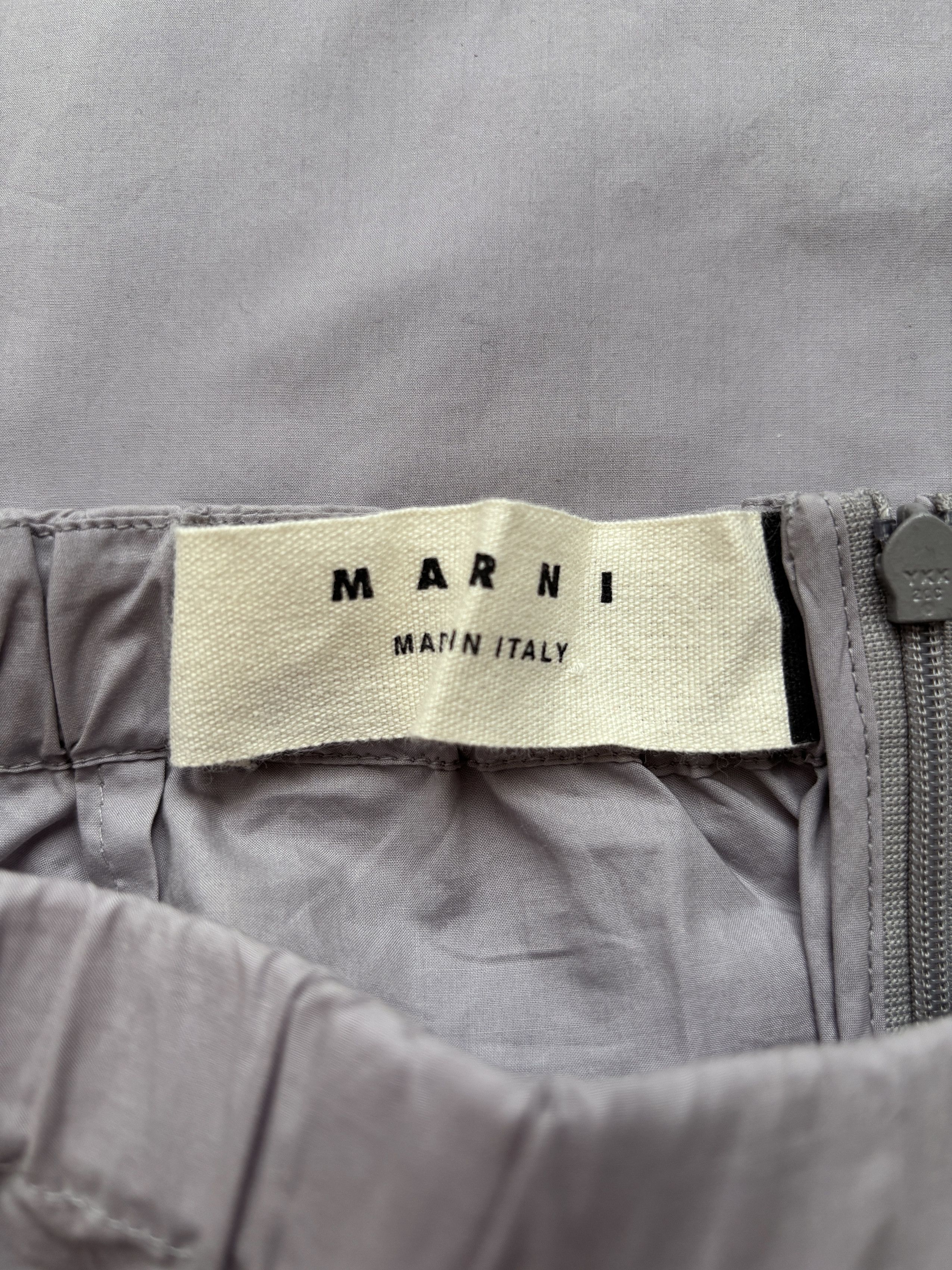 Marni ⚡️QUICK SALE⚡️Marni Pale Lilac Cotton Midi Skirt Size 28" / US 6 / IT 42 - 3 Thumbnail