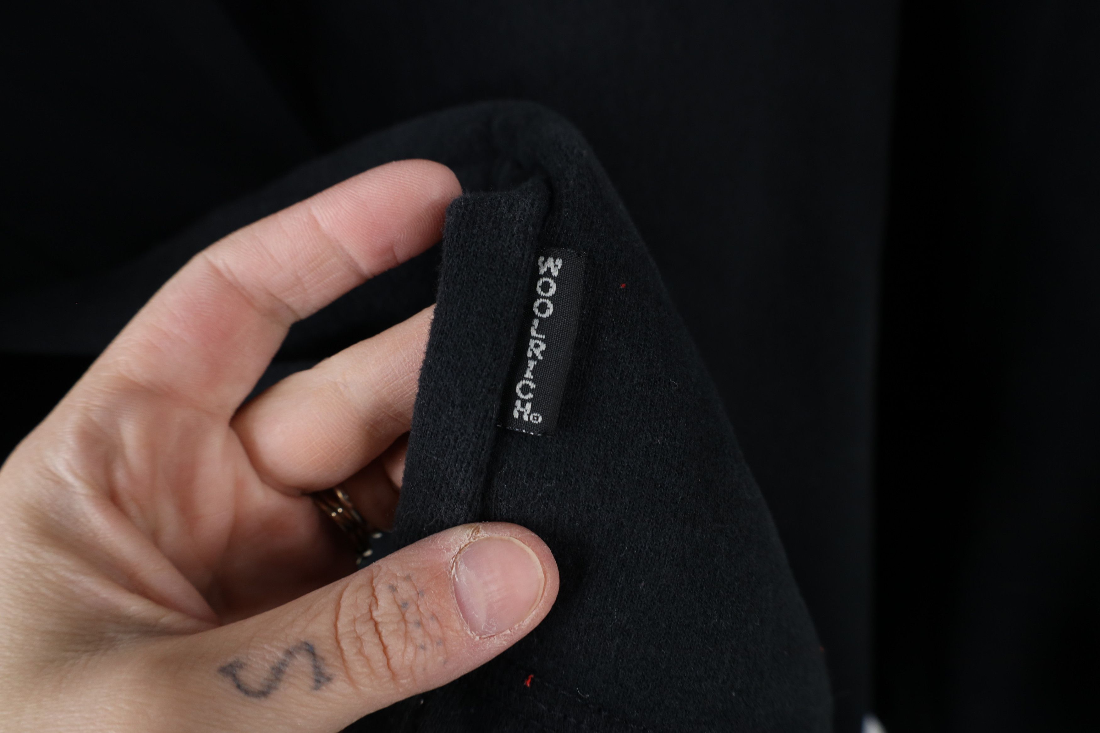 Vintage × Woolrich Woolen Mills Vintage 90s Woolrich Half Zip Pullover Sweatshirt Black Size US XXL / EU 58 / 5 - 9 Thumbnail