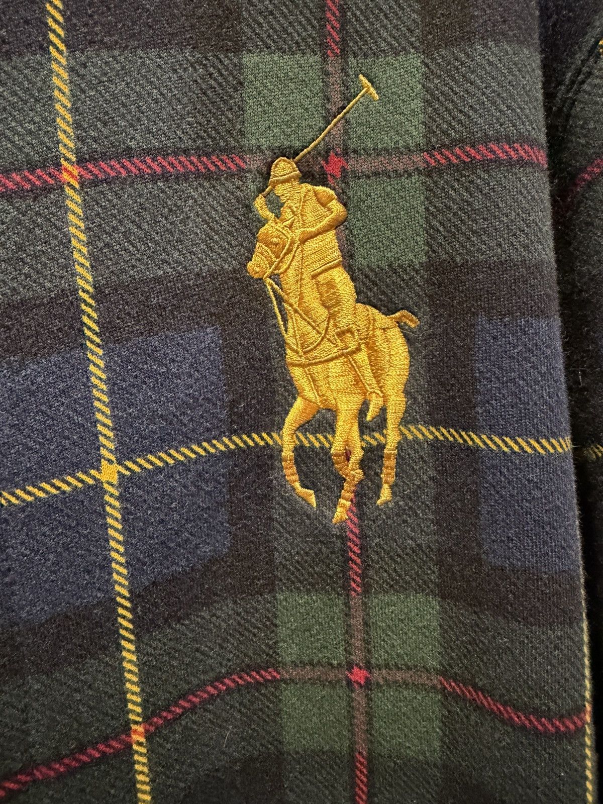 Polo Ralph Lauren Vintage Polo Mercer Tartan zip Up Size US L / EU 52-54 / 3 - 2 Thumbnail