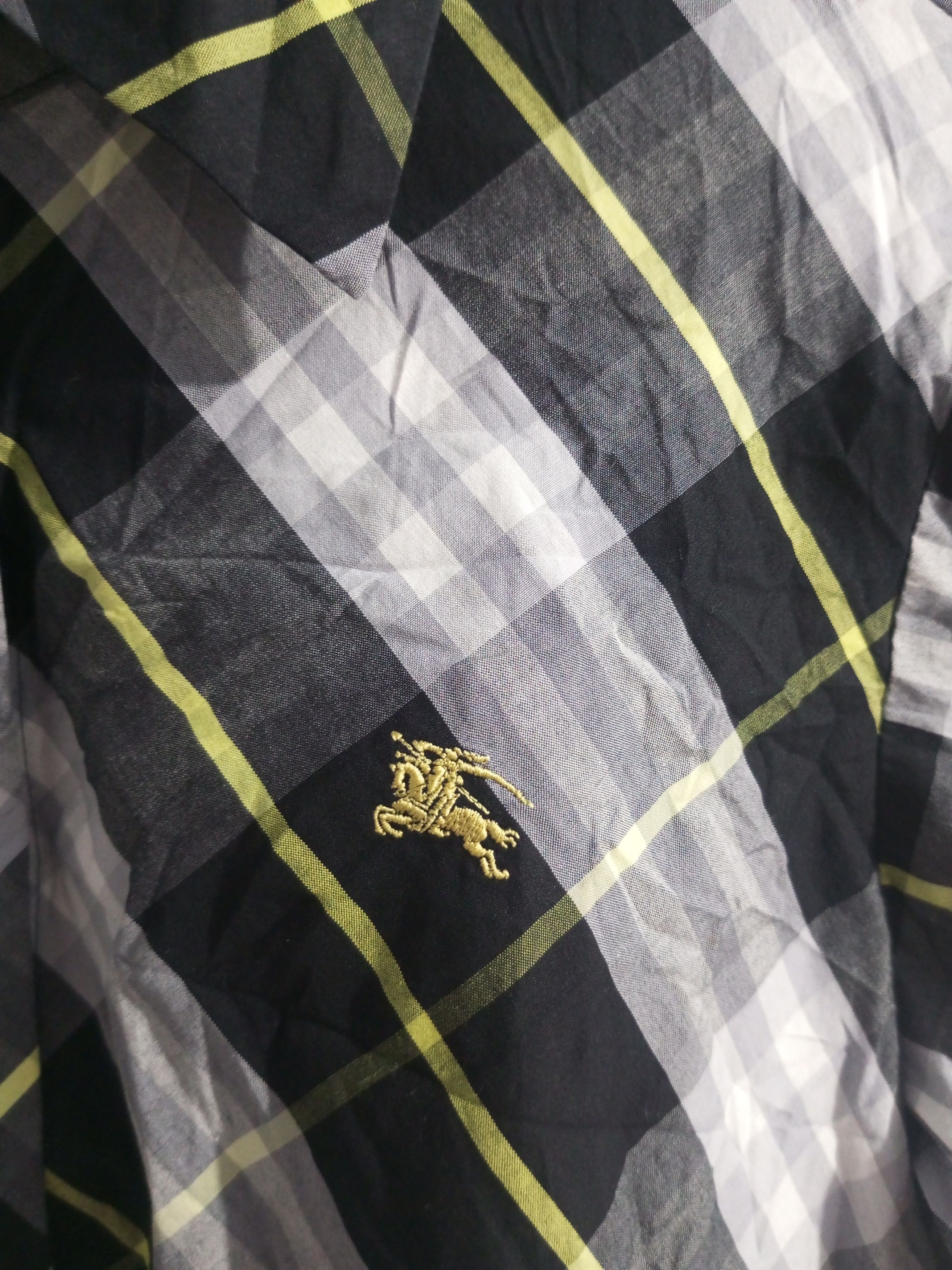 Burberry × Vintage Vintage Burberry nova check button up shirt Size S / US 4 / IT 40 - 2 Thumbnail