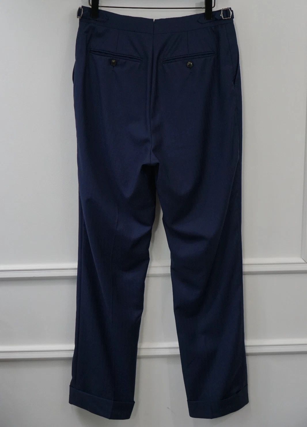 Suitsupply Men Suitsupply Pants Trousers Brescia Navy Blue 98 UK/US40L Size 40L - 2 Thumbnail