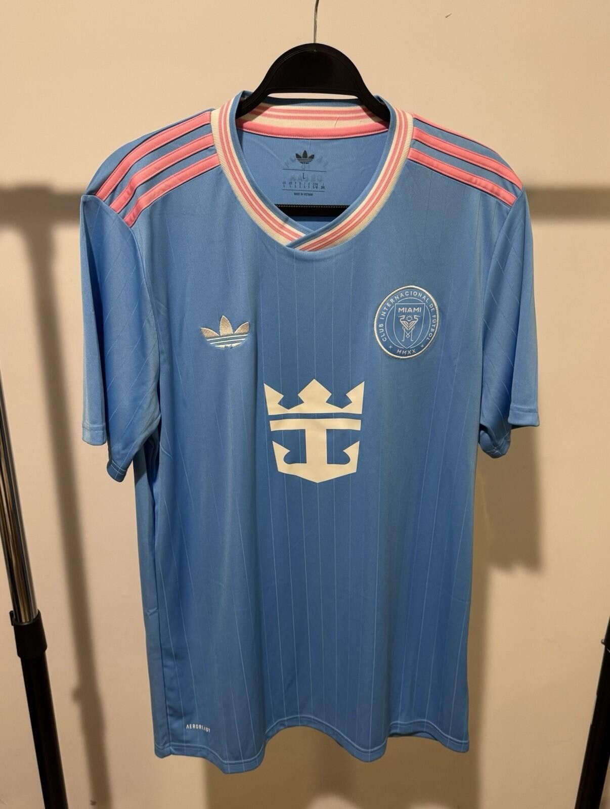 Adidas Inter Miami adidas Originals Third Jersey 2025/26 Blue Size ONE SIZE - 1 Thumbnail