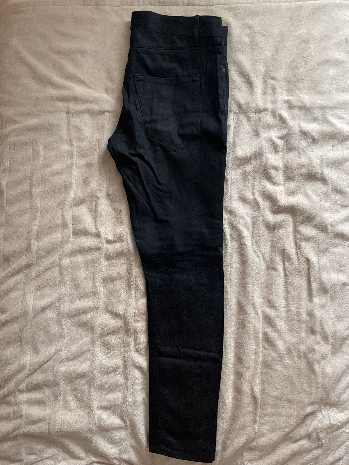 Saint Laurent Paris Black DO2 Waxed Denim Size US 32 / EU 48 - 3 Thumbnail