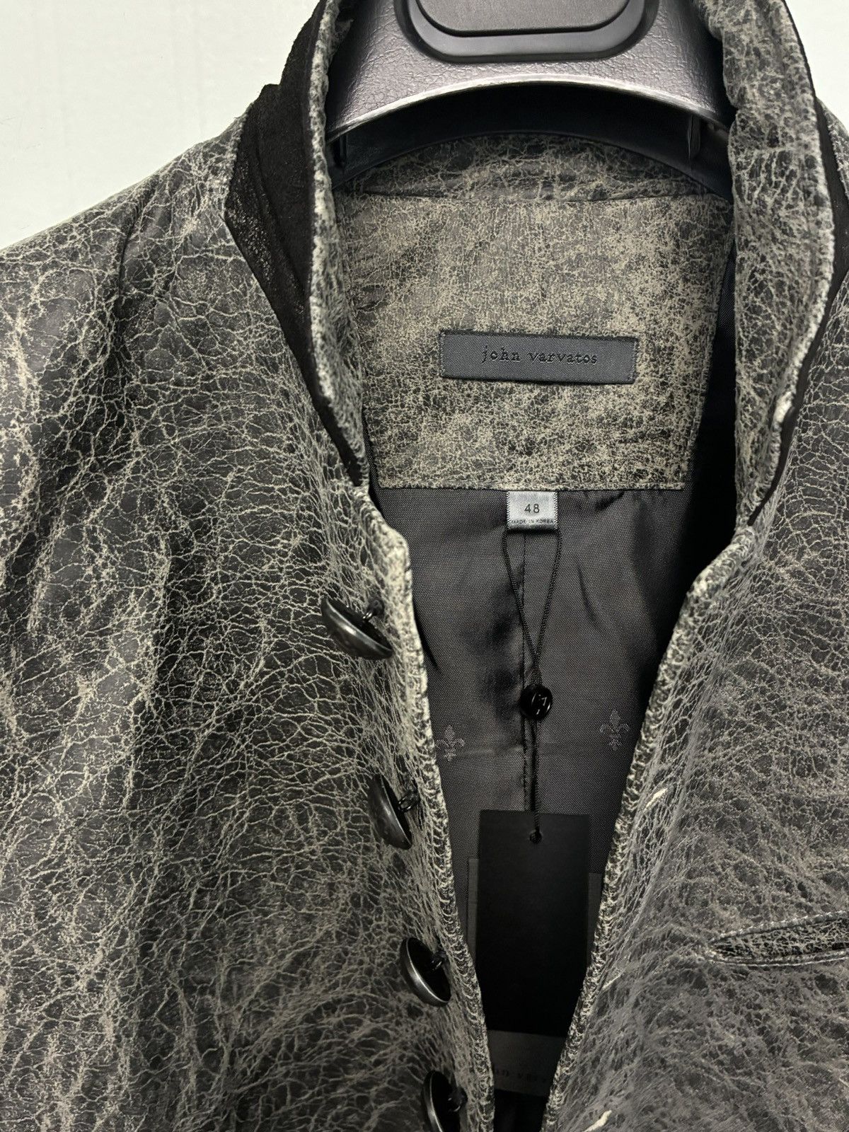 John Varvatos Woodward Multibutton Suede Jacket EU 48 USA 38 Size US M / EU 48-50 / 2 - 10 Thumbnail
