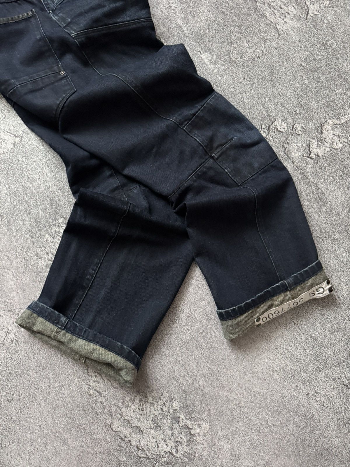 G-Star × Vintage G star raw 32/32 denim pant trouser Jean chino vintage 90s Size US 32 / EU 48 - 15 Thumbnail