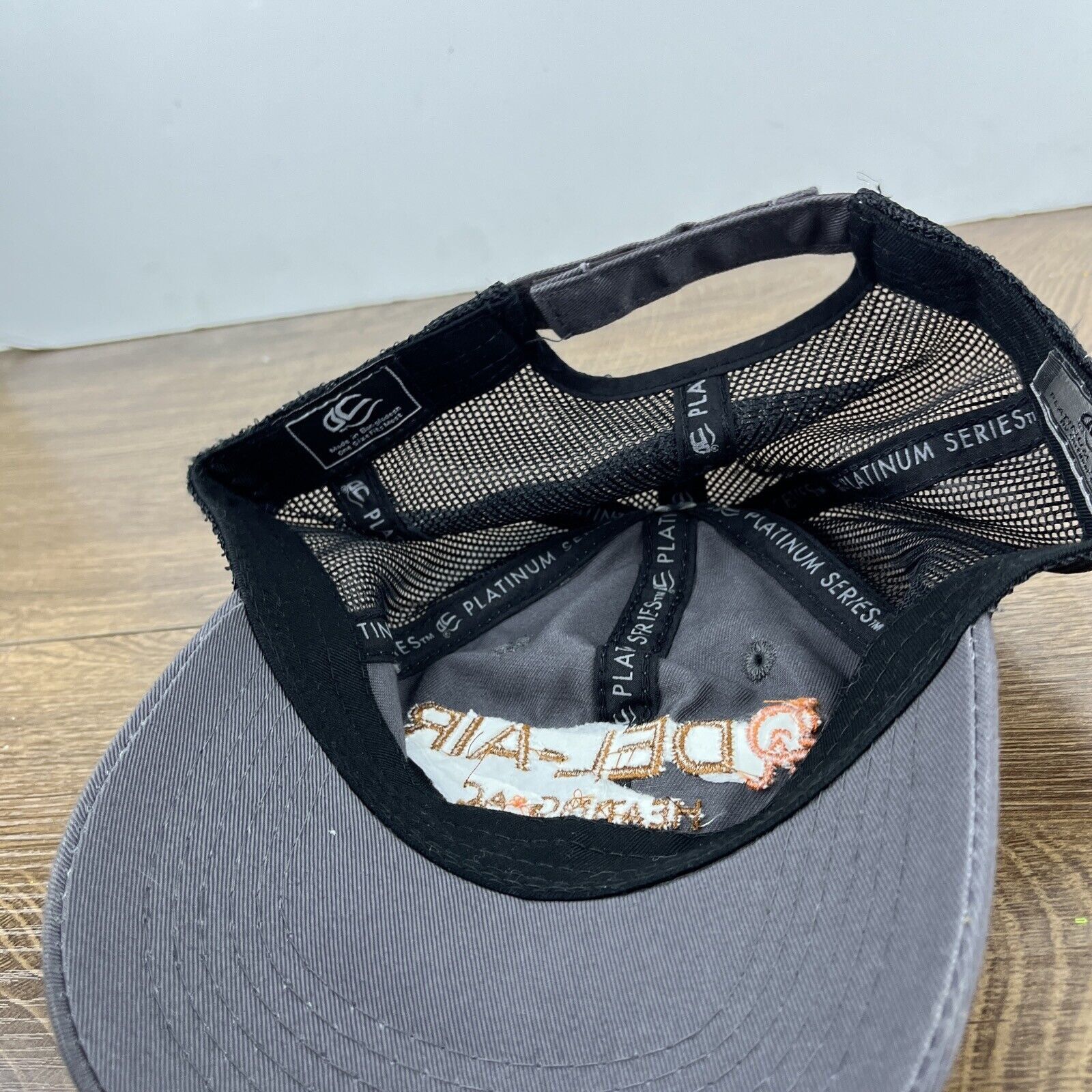 Other Del Air Hat Del Air Heating Hat Gray Hat Adjustable Gray Adu Size ONE SIZE - 16 Thumbnail
