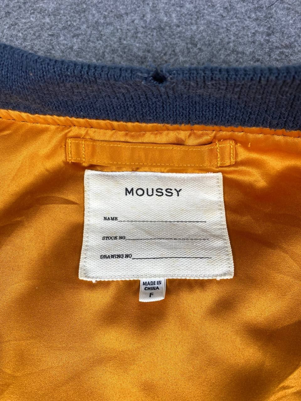 Japanese Brand moussy japanese brand bomber jacket nice design Size US XL / EU 56 / 4 - 11 Thumbnail