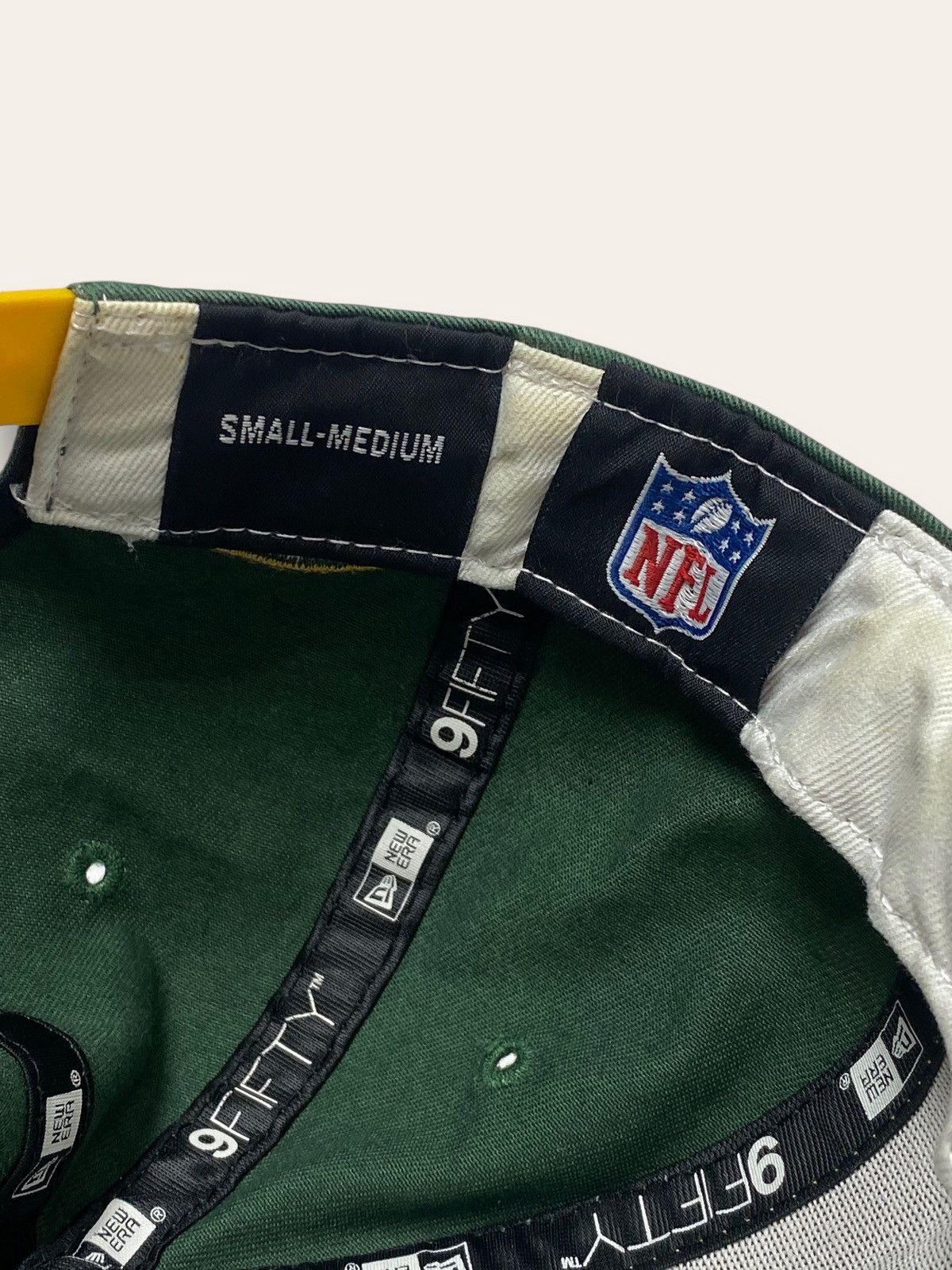 Hat Club Vintage GREEN BAY NEW ERA American Football Snap Back Cap Size ONE SIZE - 7 Thumbnail