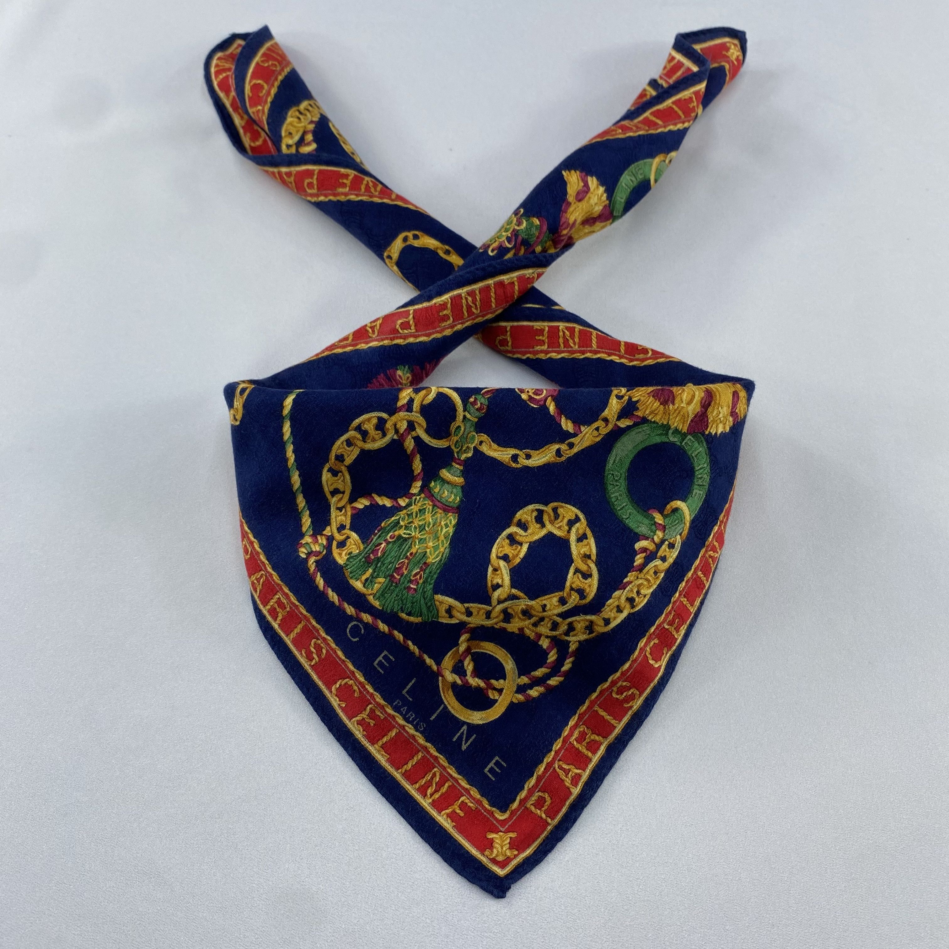 Celine Celine Hnadkerchief / Bandana / Neckerchief C869 Size ONE SIZE - 2 Thumbnail