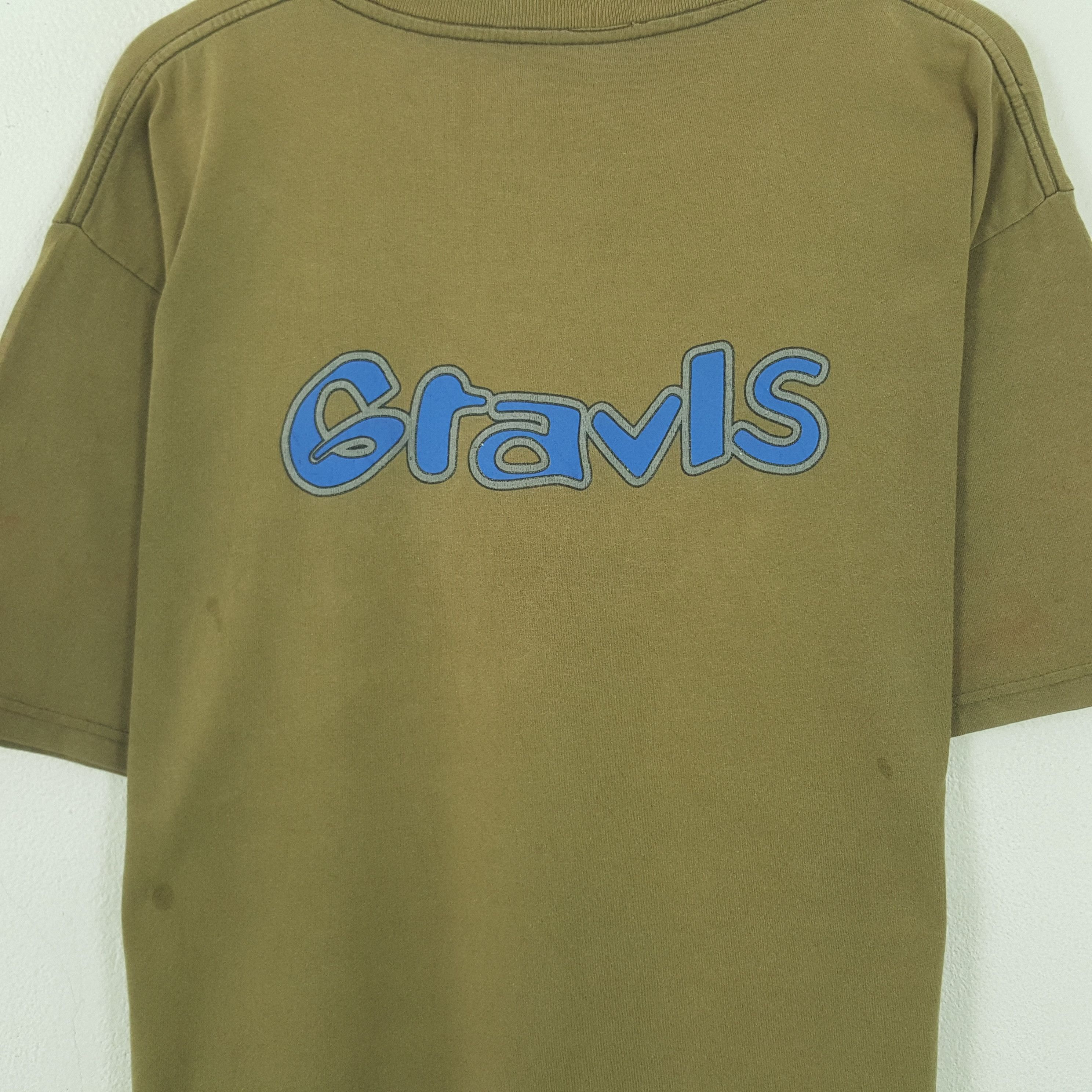 Other Vintage Gravis Skateboard Tshirt Size US XL / EU 56 / 4 - 2 Thumbnail