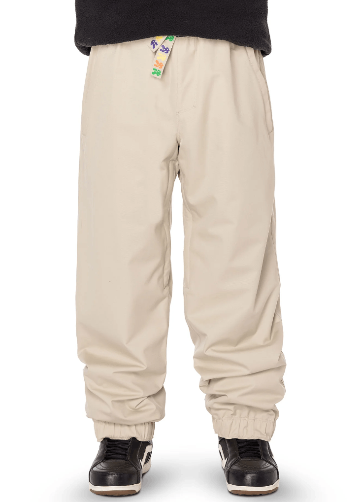 image of 686 X Forest Bailey Dojo 2023 Snowboard Pant - Putty in Khaki, Men's (Size 34)