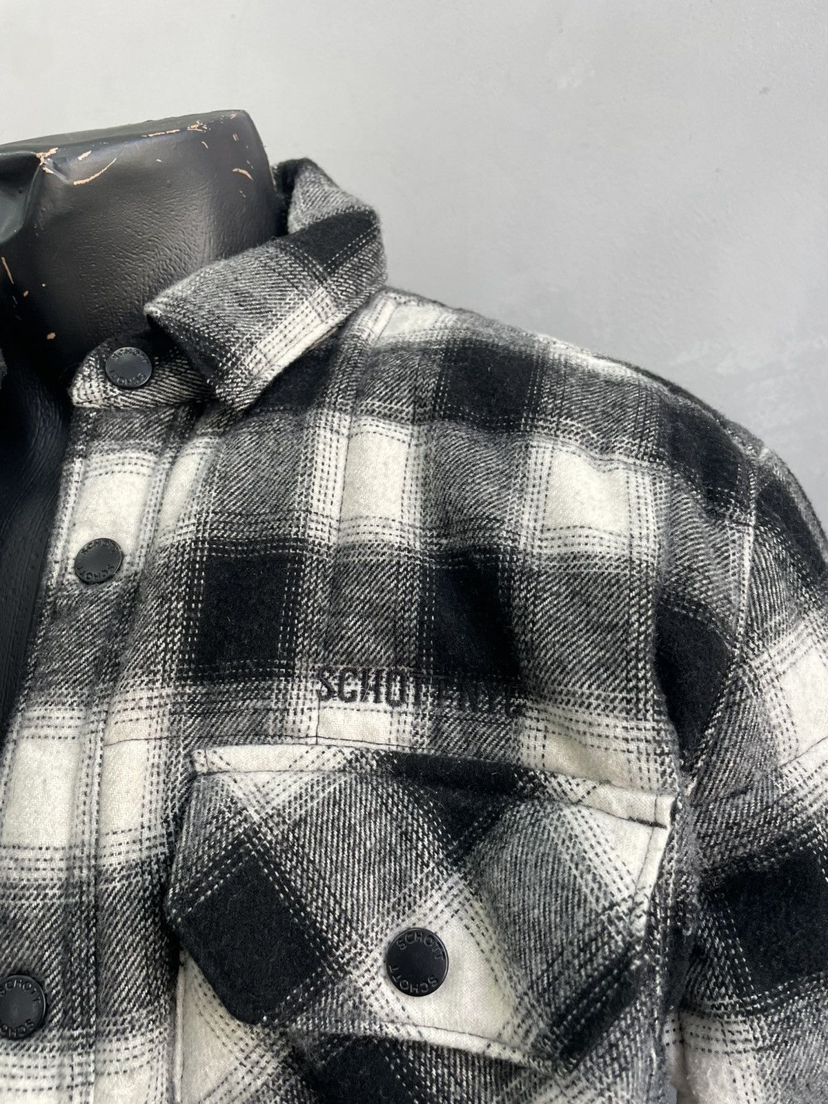 Schott Schott flannel wool shirt overshot jacket y2k Size US M / EU 48-50 / 2 - 3 Thumbnail