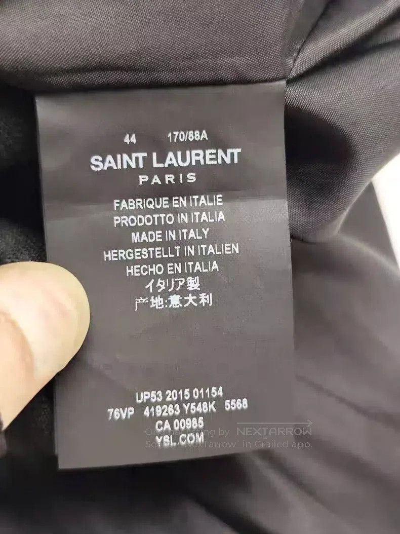 Saint Laurent Paris Saint Laurent Paris Coconut Tree Jacket Size US S / EU 44-46 / 1 - 4 Thumbnail