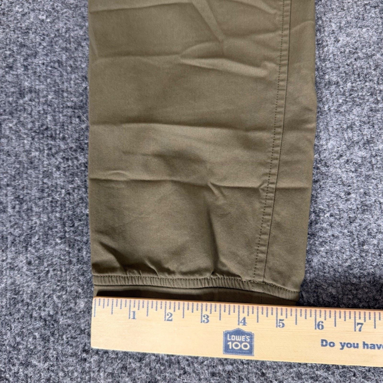 Kit and Ace Kit and Ace Navigator Jogger Mens 34x30 Olive Pants Stretch Size US 34 / EU 50 - 7 Thumbnail