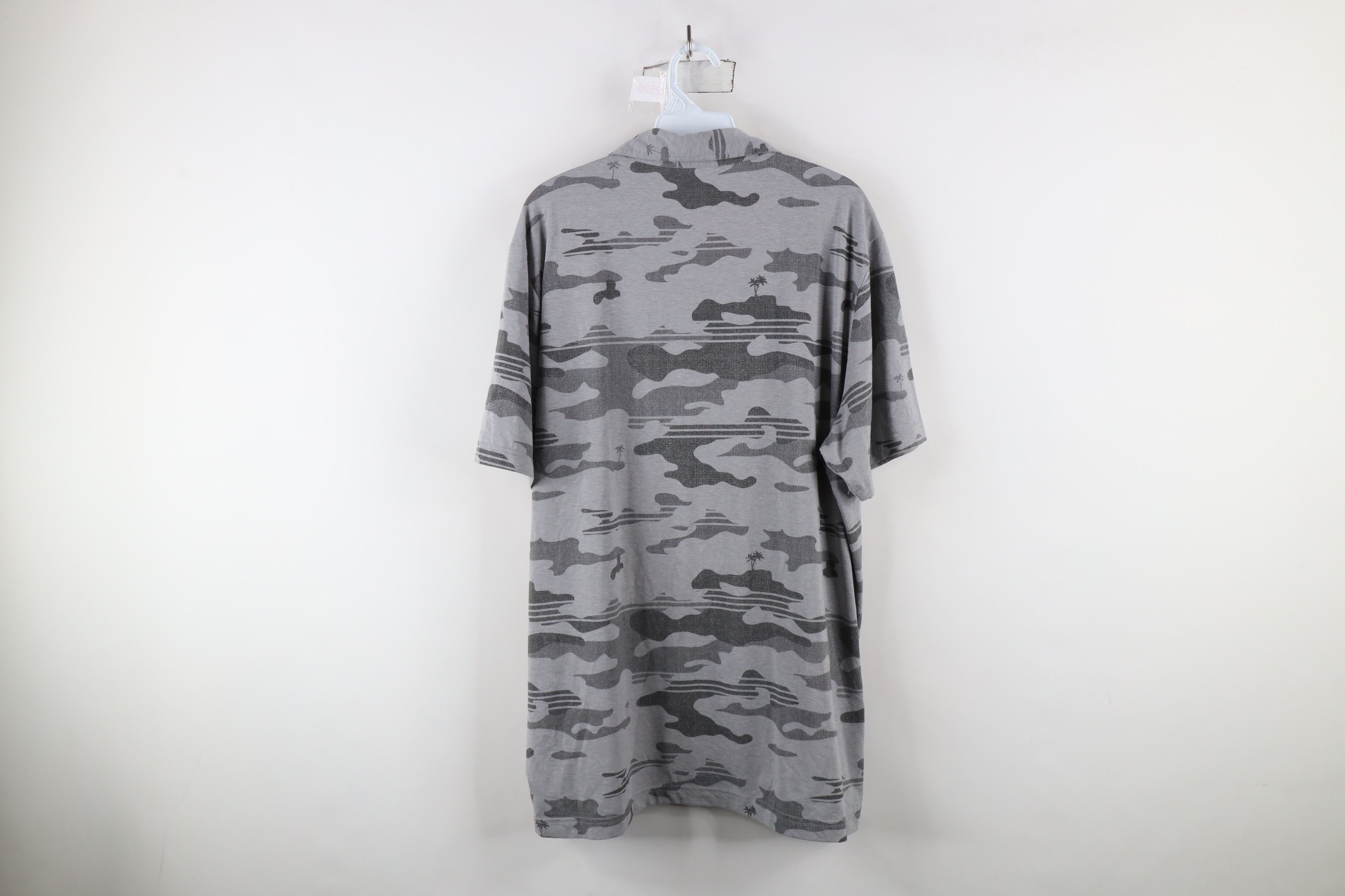 TravisMathew × Vintage Travis Mathew Camouflage Short Sleeve Collared Polo Shirt Size US XL / EU 56 / 4 - 8 Thumbnail
