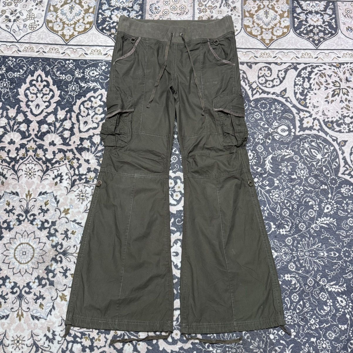 GOA G.O.A Military Cargo Super Flare Pants Parachute Size US 34 / EU 50 - 19 Thumbnail