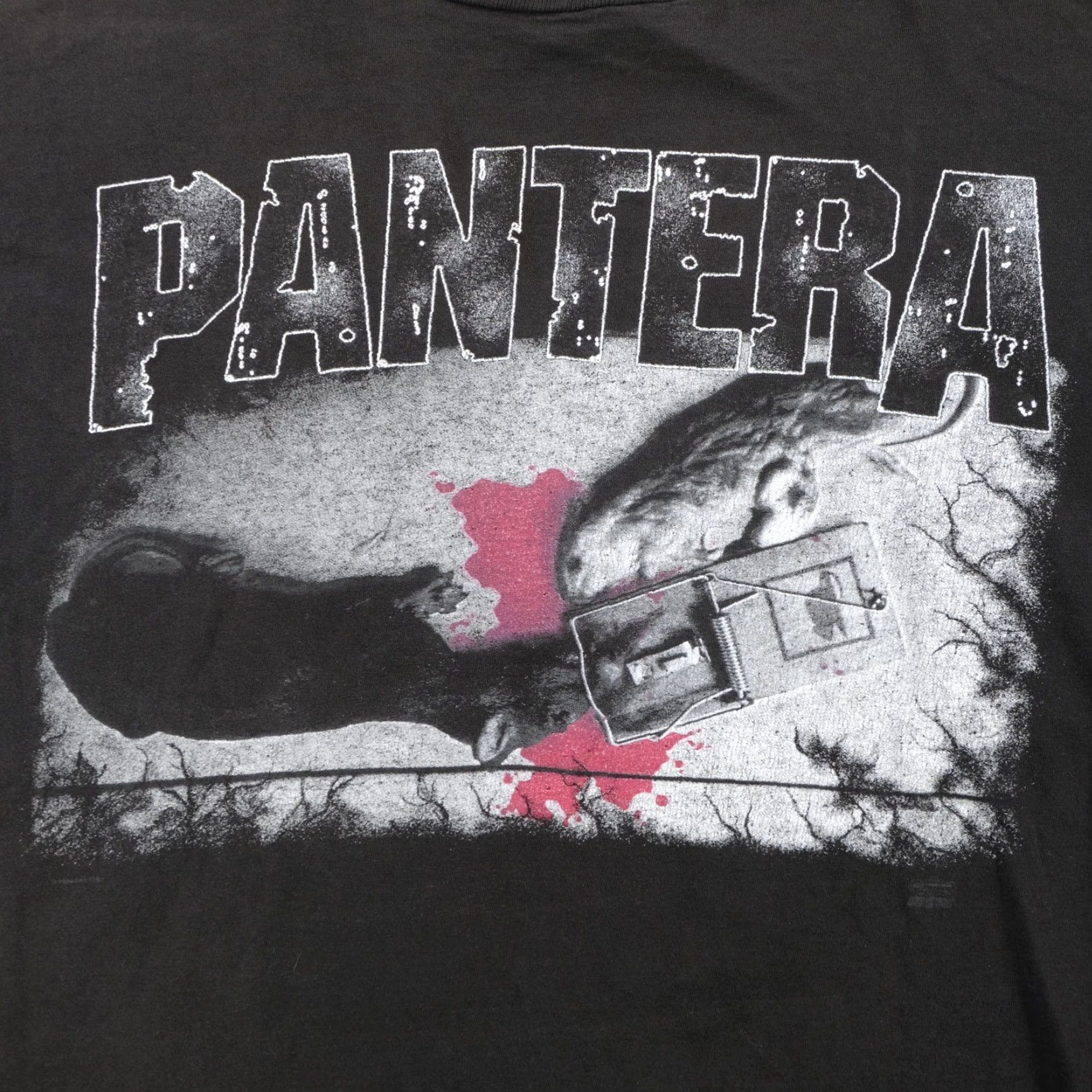 VINTAGE Rare Pantera Far Beyond Driven 1994 Tour I’m Broken T Shirt 90s Black L Mens T-Shirt Hanes Short Sleeve Cotton Middle Age?