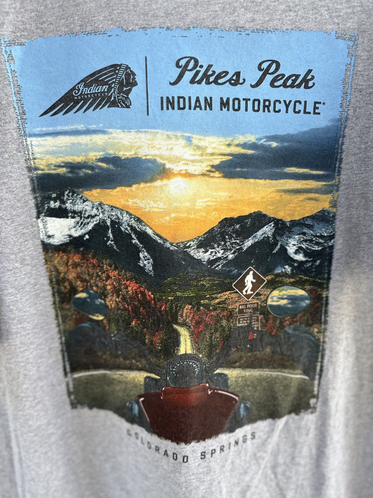 Indian Motorcycle Indian Motorcycle Piker Peak Colorado Springs Tee Size US XL / EU 56 / 4 - 3 Thumbnail