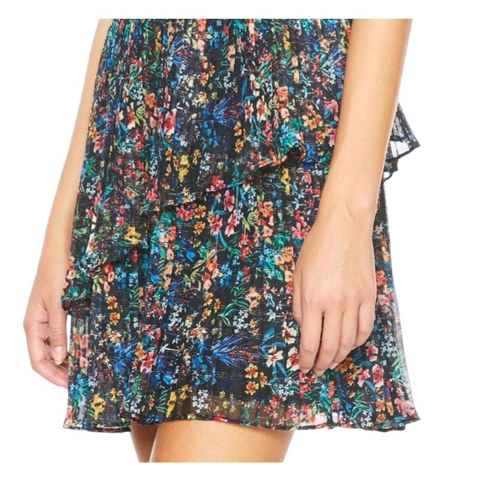 Other La Maison Talulah Pleats Ruffle Chiffon Tiered Mini Dress S Size S / US 4 / IT 40 - 4 Thumbnail