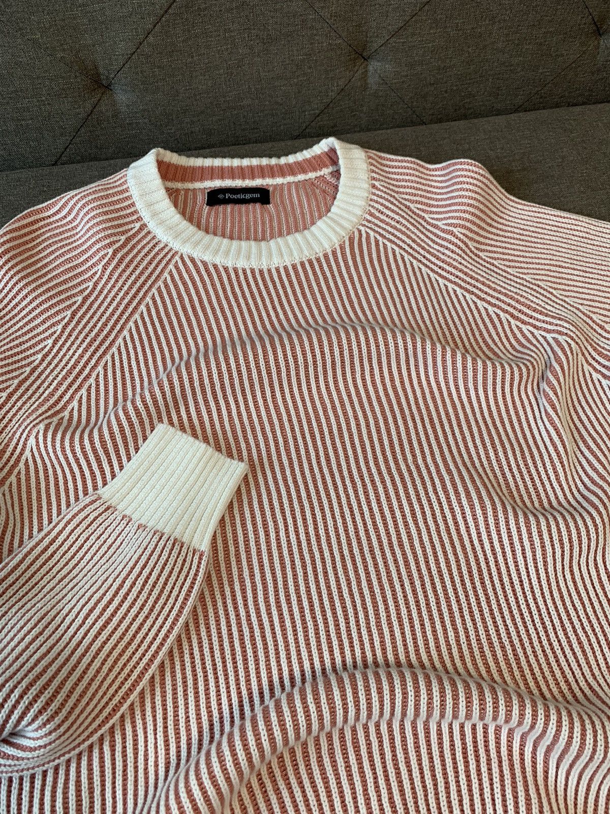 Other Rib Stripe Sweater Knit Y2K Size US L / EU 52-54 / 3 - 5 Thumbnail