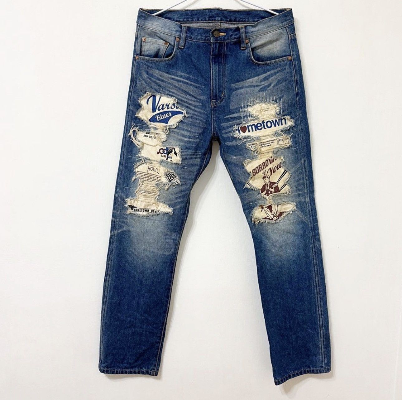 Other Hometown Denim Jeans Newspaper Size US 32 / EU 48 - 1 Thumbnail